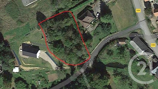 Afficher la photo en grand terrain à vendre - 1726.0 m2 - NAVES - 19 - LIMOUSIN - Century 21 Jaubert Et Regaudie
