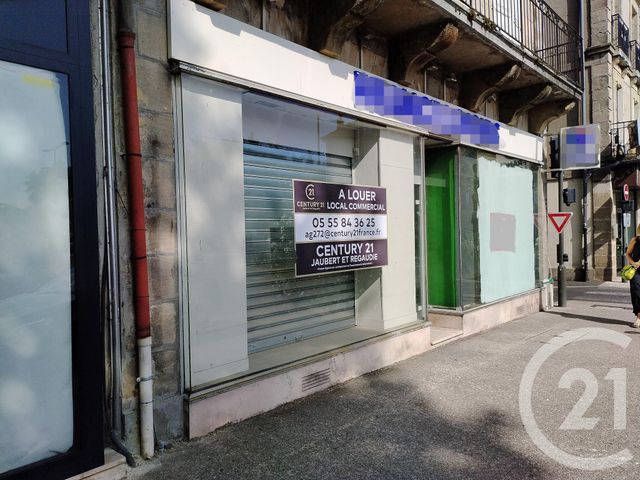 commerce à louer - 64.0 m2 - BRIVE LA GAILLARDE - 19 - LIMOUSIN - Century 21 Jaubert Et Regaudie