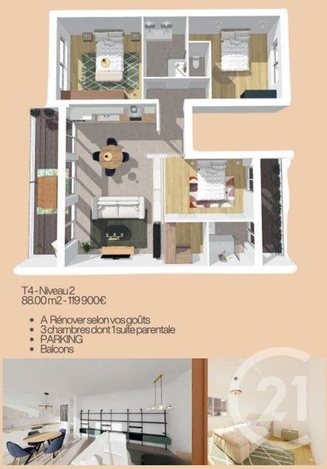 appartement - BRIVE LA GAILLARDE - 19